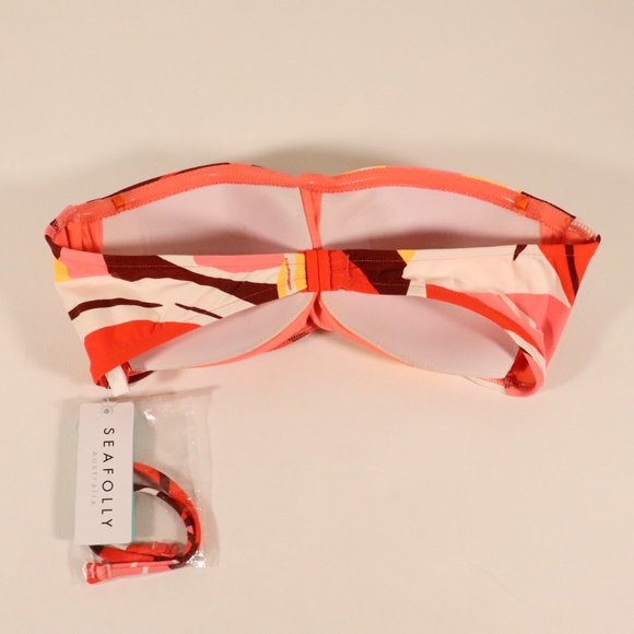 NWT Seafolly X Revolve Cut Copy Bustier Bandeau - Picture 8 of 15